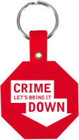 Key Chains: Octagon Shaped Key Tags
